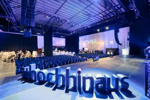 Raum in Raum Konzept auf der Werkstattbühne im Festspielhaus Bregenz © Eva Sutter